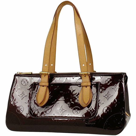 Louis Vuitton Bag handbag Vernis Amarante Avenue Patent Purple Rosewood - Picture 1 of 6